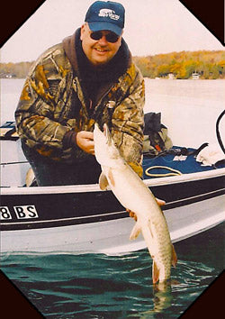Jody with a Muskie